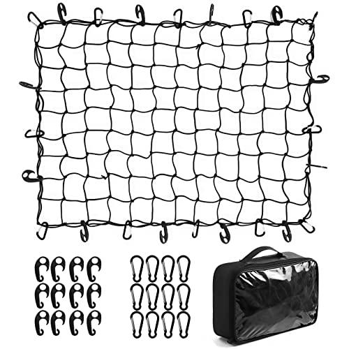 【並行輸入品】 LIYISHUO Car Ceiling Cargo Net Fits Cars w...