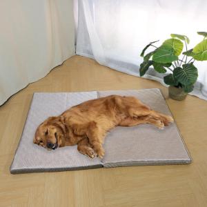 【並行輸入品】 JunJiale Plush Calming Dog Beds, Donut Dog Bed for Small Dogs, C