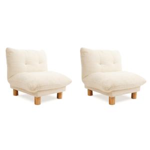 【並行輸入品】 Elevated Small Dog Couch Bed with Bolster Sides, Raised Small Do