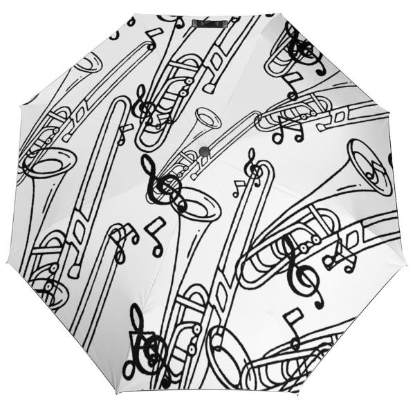 【並行輸入品】 Blue Camo Sharks Travel Umbrella 3 Folds A...