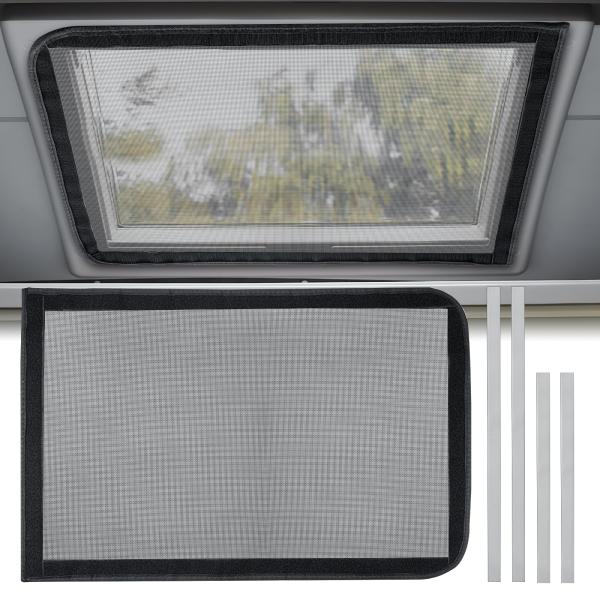 【並行輸入品】funomo RV通気口バグスクリーン 長さ23 ?インチ x 幅15 ?インチ RV...
