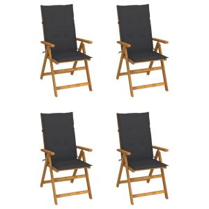 【並行輸入品】 YUHI HQYD Folding Patio Chairs 8 pcs,Reception Chairs,Home Kitch