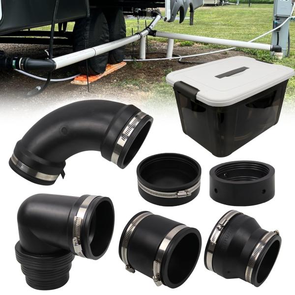【並行輸入品】 Camco 調節可能 RVスタビライザー 6インチ x 6インチ RV車をより前後の...
