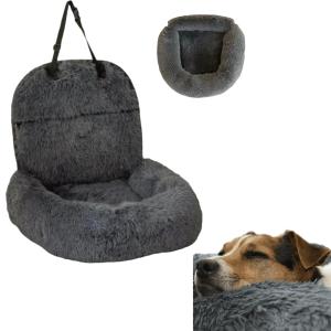 【並行輸入品】 Foldable Dog Bed, Double Sided Dog Bed Sofa Blanket, Comfortable