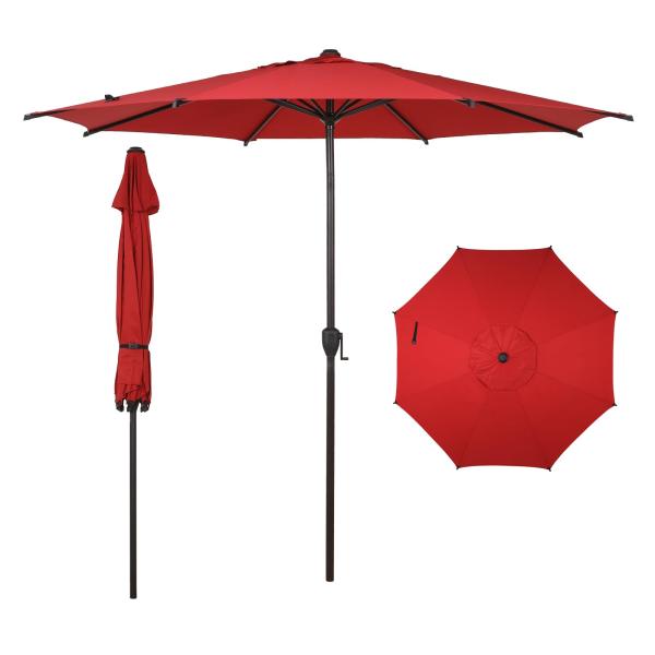 【並行輸入品】 Tempera California   Ombrello, Rust Red Te...
