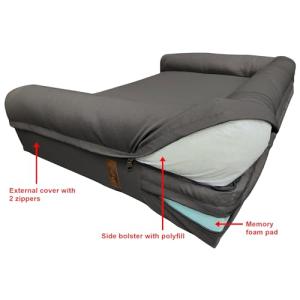 【並行輸入品】 Dog Bed Crate P...の詳細画像4