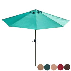 【並行輸入品】 SOBOUR Garden Umbrella Outdoor Patio Umbrella Round Patio Umbrel