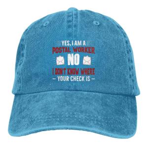 【並行輸入品】 Baseball Cap Men Postman Gifts Mailbox Cool Caps for Mens Delive