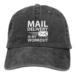 【並行輸入品】 Cool Hats for Men Postman Gifts Mailbox Athletic Hats for Men Su