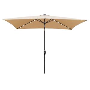 【並行輸入品】 Biaungdo 2セット 3インチ 屋外 パティオ テーブル 傘 ホール リングとキャップセット、標準サイズのガーデンビーチタブ