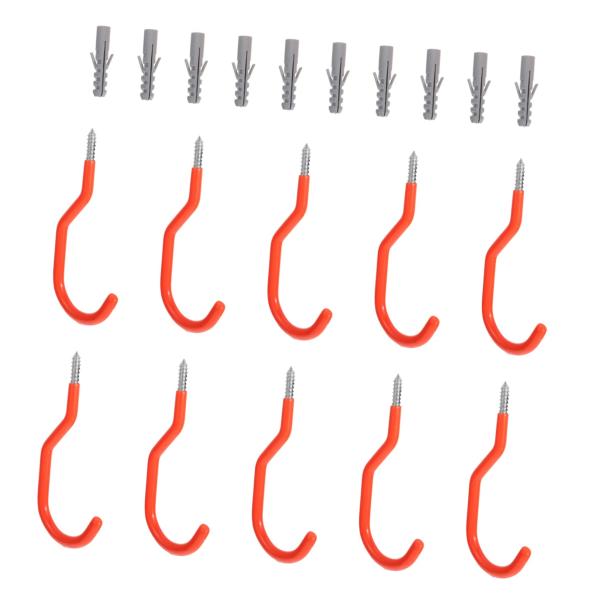 【並行輸入品】 Veemoon 10pcs Garage Hooks Heavy Duty Bike...