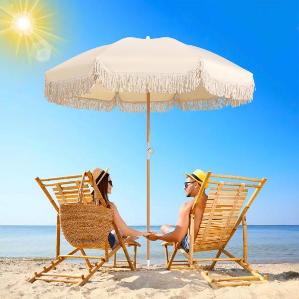 【並行輸入品】 Yspenlo Patio Umbrella Top Canopy Replacem...