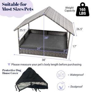 【並行輸入品】 RUYICZB Dog Bed...の詳細画像4