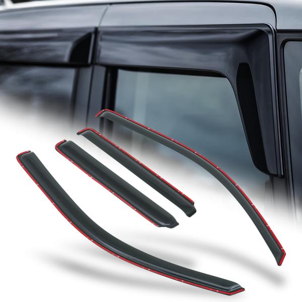 【並行輸入品】M AUTO ウィンドウバイザーシェード 02 06 シボレー トレイルブレイザー E...