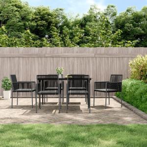 【並行輸入品】 QJBSAVVA Patio Dining Chairs with Cushions 8 pcs, Beach Chair Ca