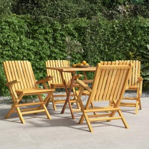 【並行輸入品】 QJBSAVVA Patio Chairs 4 pcs, Pool Chairs Lounge Chair Camp Chair
