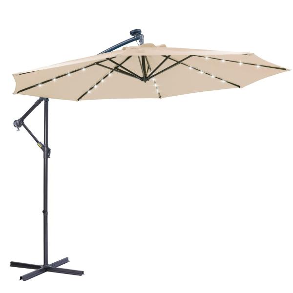 【並行輸入品】 Teenpull Parasol Sand Fabric, Steel Frame,...