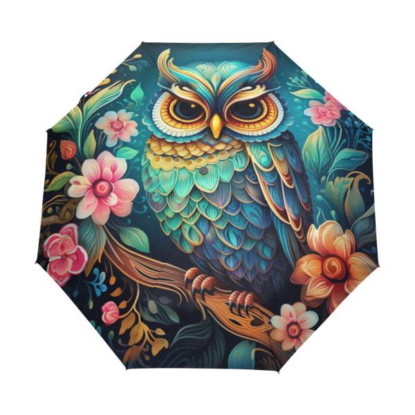 【並行輸入品】 KAAVIYO Cute Forest Animal Hedgehog Umbrel...