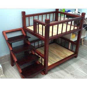 【並行輸入品】 YITAHOME Dog Crate Furniture with Dual USB Charger, Wooden Dog K