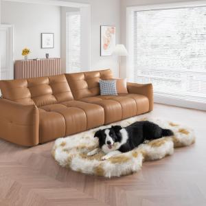 【並行輸入品】 LingFei 犬用ベッド 洗えるマット キッチンマット 床用 超吸収性 マイクロファイバー 犬用ドアマット、洗えるペットカーペッ