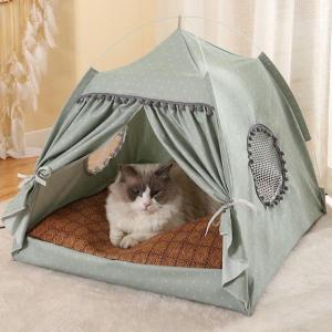 【並行輸入品】 Oziral Cooling Mat for Dogs & Cats, Foldable & Self Cooling Pad,