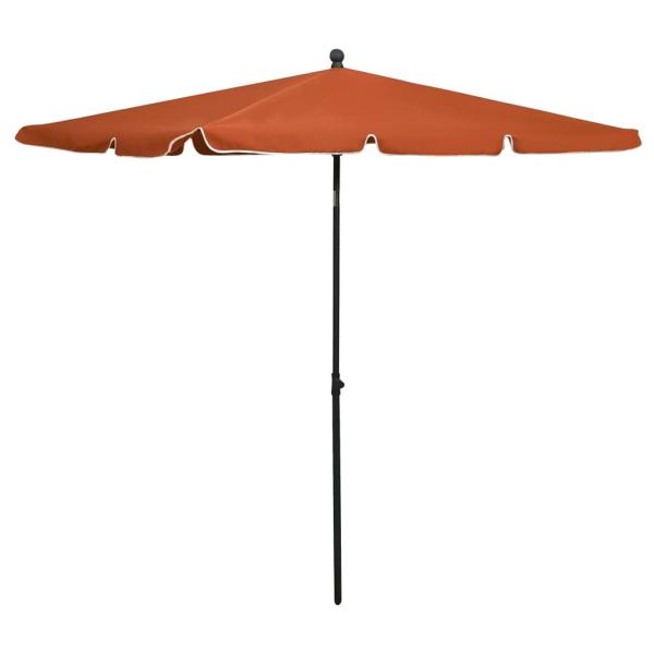 【並行輸入品】 SUNVIVI OUTDOOR 9フィート パティオ傘 マーケットテーブル アウトド...