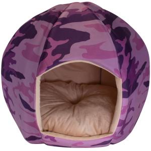 【並行輸入品】 Tangpan Pet Dog Rectangle Cooling Bed with Paw Embroidery for Su