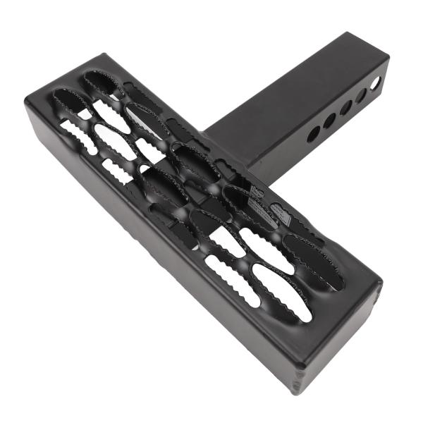 【並行輸入品】 オートバイヒッチマウントオートバイキャリア、ロードランプとロープ付き、最大5インチ幅...