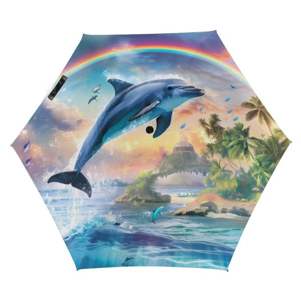【並行輸入品】 A Beautiful Castle 5 Fold Umbrella Travel ...