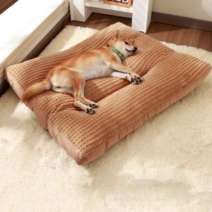 【並行輸入品】 ユニバーサル 猫 ベッド ペット マット 犬 ベッド 犬 ハウス パッド ラウンド ネスト 暖かい ペット 巣、ラウンド ドーナツ