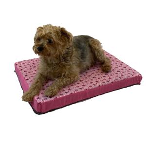 【並行輸入品】 Pozico Elevated Pet Bed Mat, Black Stripe Bed Mat for Small Size