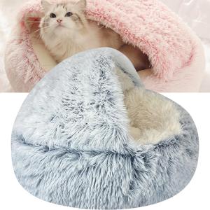 【並行輸入品】 Joostee Comfortable Pet Cat Dog House Removable Dog Cat Bed Pet