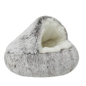 【並行輸入品】 Furhaven Orthopedic Dog Sofa Bed Memory Foam Couch with Bolste