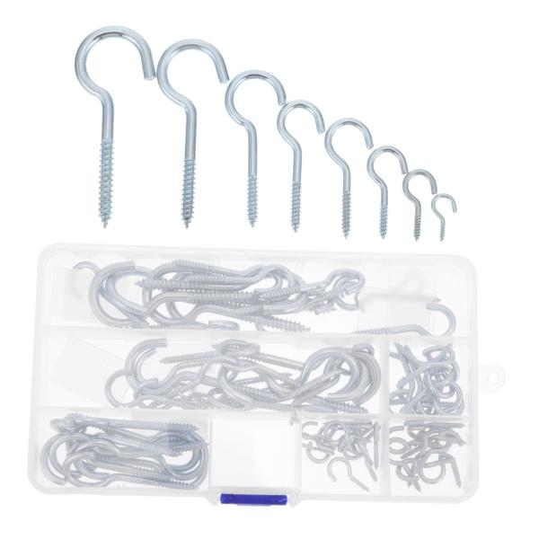 【並行輸入品】 FUNOMOCYA 80pcs Heavy Duty Ceiling Hooks S...