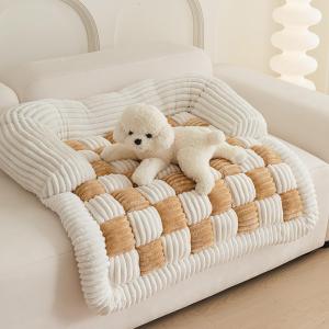 【並行輸入品】 Dog Bed Mat Soft Comfortable Anti Slip Bottom Pet Mat Washable C