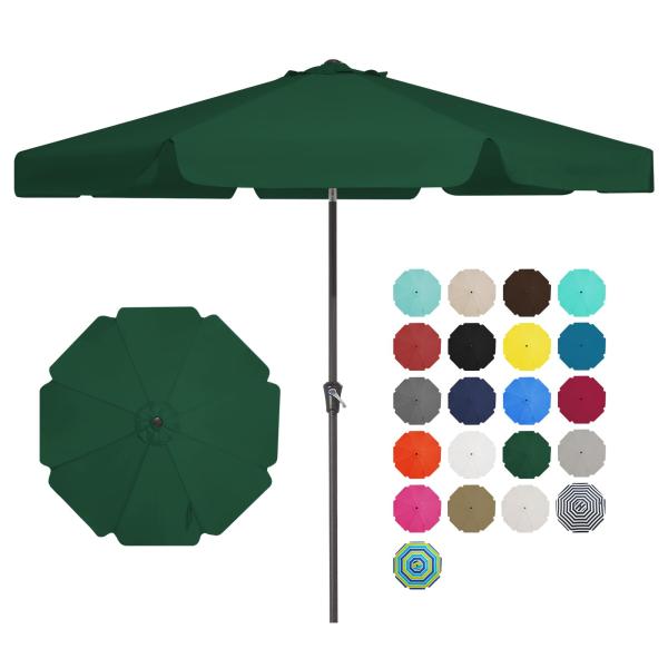 【並行輸入品】 TropiShade 9 ft Bronze Aluminum Patio Umbr...