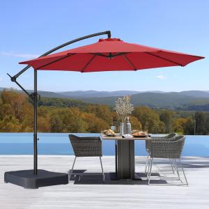 【並行輸入品】 9/10 Ft Umbrella Canopy Replacement 8 Ribs/6 Ribs, Patio Umbrell