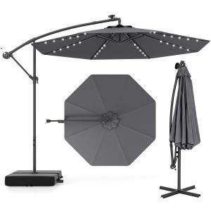 【並行輸入品】 Garvee 9フィート パティオ傘 クランクリフト&プッシュボタン傾斜付き テーブル傘 屋外テラス 8本の頑丈な骨 庭 デッキ