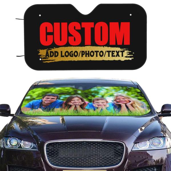 【並行輸入品】 Custom Windshield Sunshade Personalized Ca...