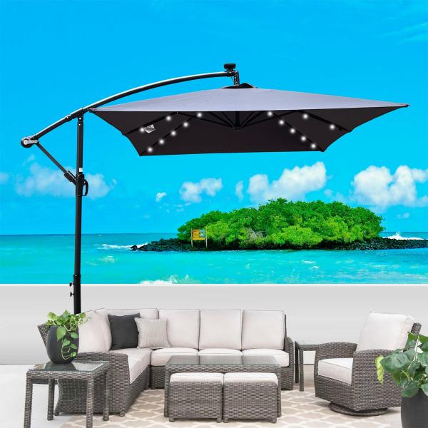 【並行輸入品】 Outdoor Patio Umbrella Canopy   10FT UV Pr...