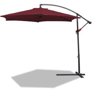 【並行輸入品】 AkosOL Parasol Garden Patio Umbrella Outdoor Patio Parasol Sun S