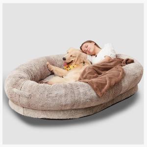 【並行輸入品】 LULUMAIC Large Bean bed, Large Dog Bed Human Size for People Fol