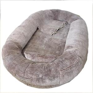 【並行輸入品】 Flat Dog Bed wi...の詳細画像1