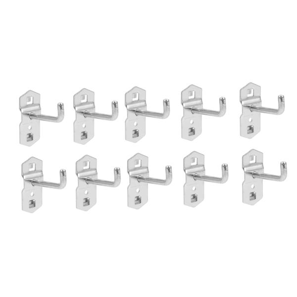【並行輸入品】 Luxshiny 10pcs Heavy Duty Wall Mount Hooks...