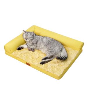 【並行輸入品】 Majestic Pet Rectangle Shredded Memory Foam Dog Bed Washable N
