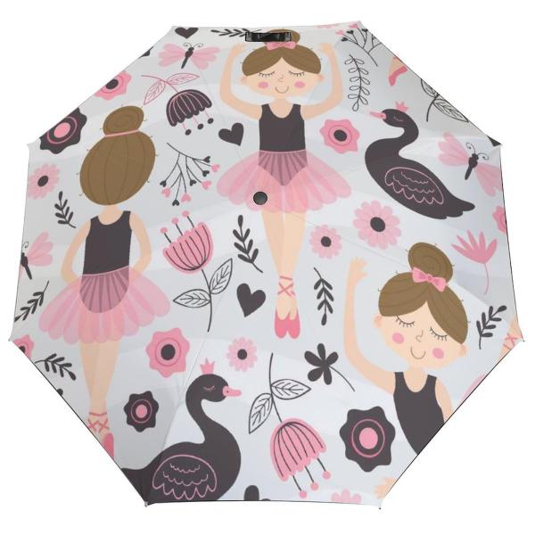 【並行輸入品】 Xmkltbz Automatic Umbrella, 3 Fold 8 Ribs ...