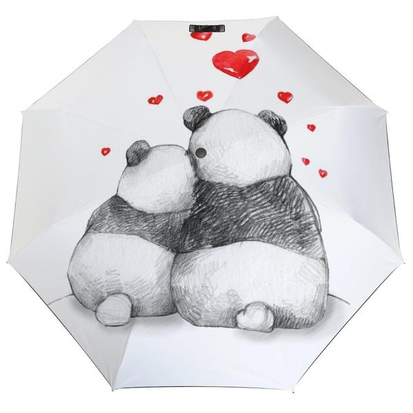 【並行輸入品】 Xmkltbz Automatic Umbrella, 3 Fold 8 Ribs ...