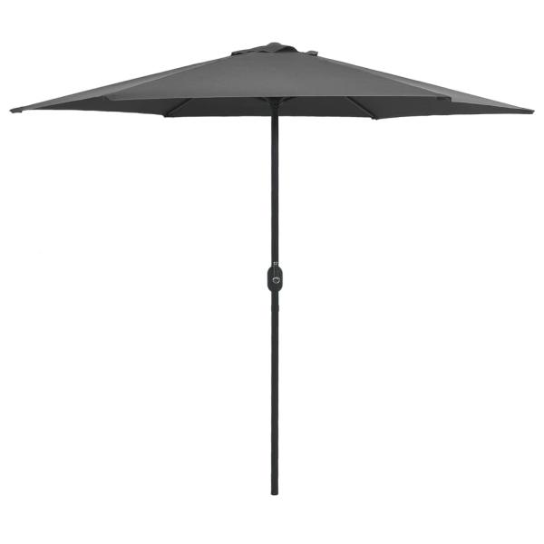 【並行輸入品】 YELWHI Garden Parasol with LED Lights Bord...