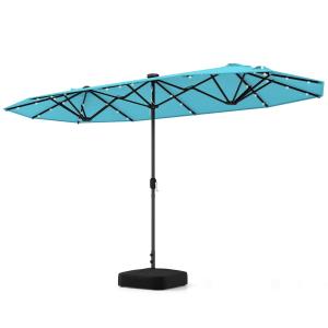 【並行輸入品】 Sophia & William 15 ft Extra Large Patio Umbrella with Base Incl