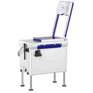 【並行輸入品】 JYXYXSCP 32L Fishing Box Multi Function Fishing Chair Fishing Ta
